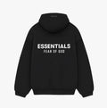 Fear of God Essentials Fleece Hoodie Black
