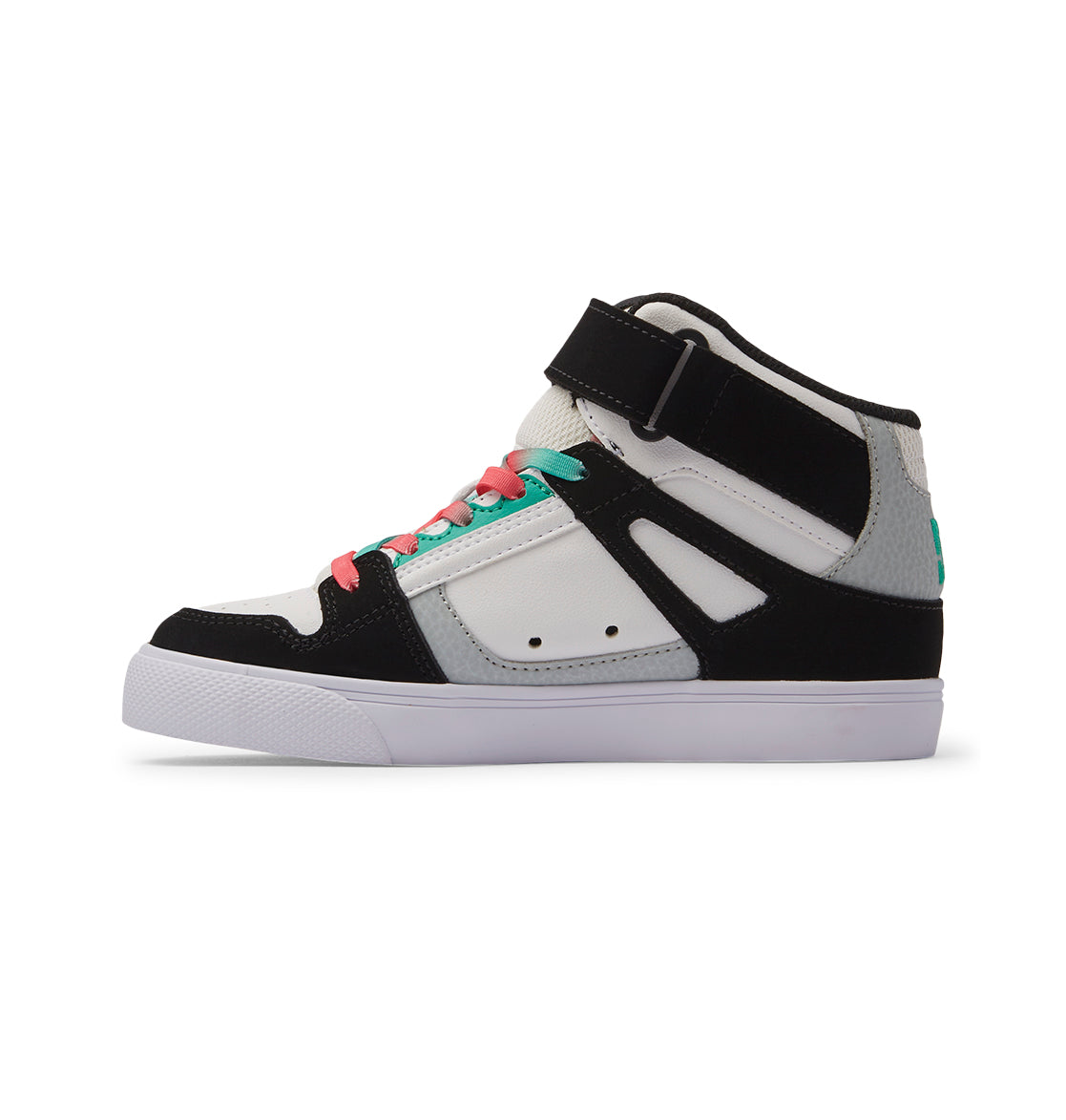 Kids' Pure High-Top Elastic Lace High-Top Shoes
