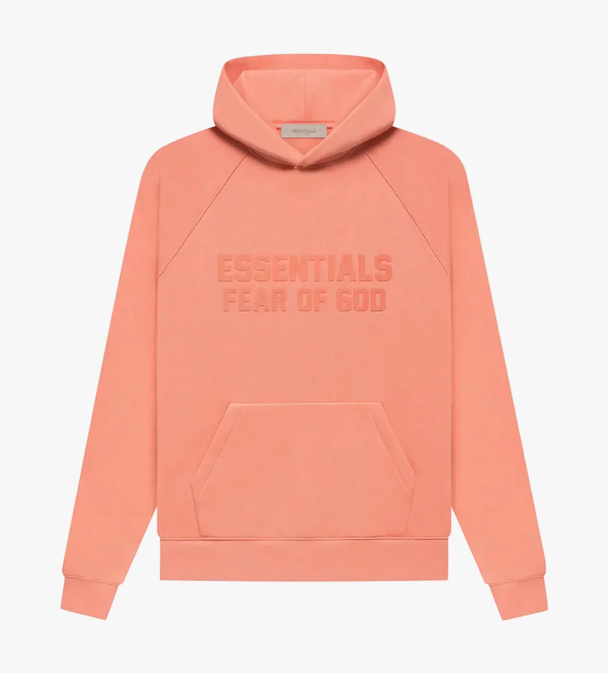 Fear of God Essentials Hoodie Coral