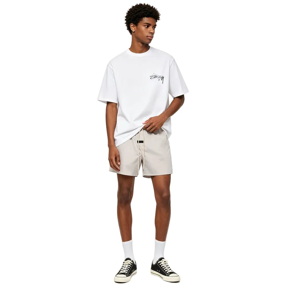 Fear of God Essentials Running Short Silver Cloud Athletic Shoes