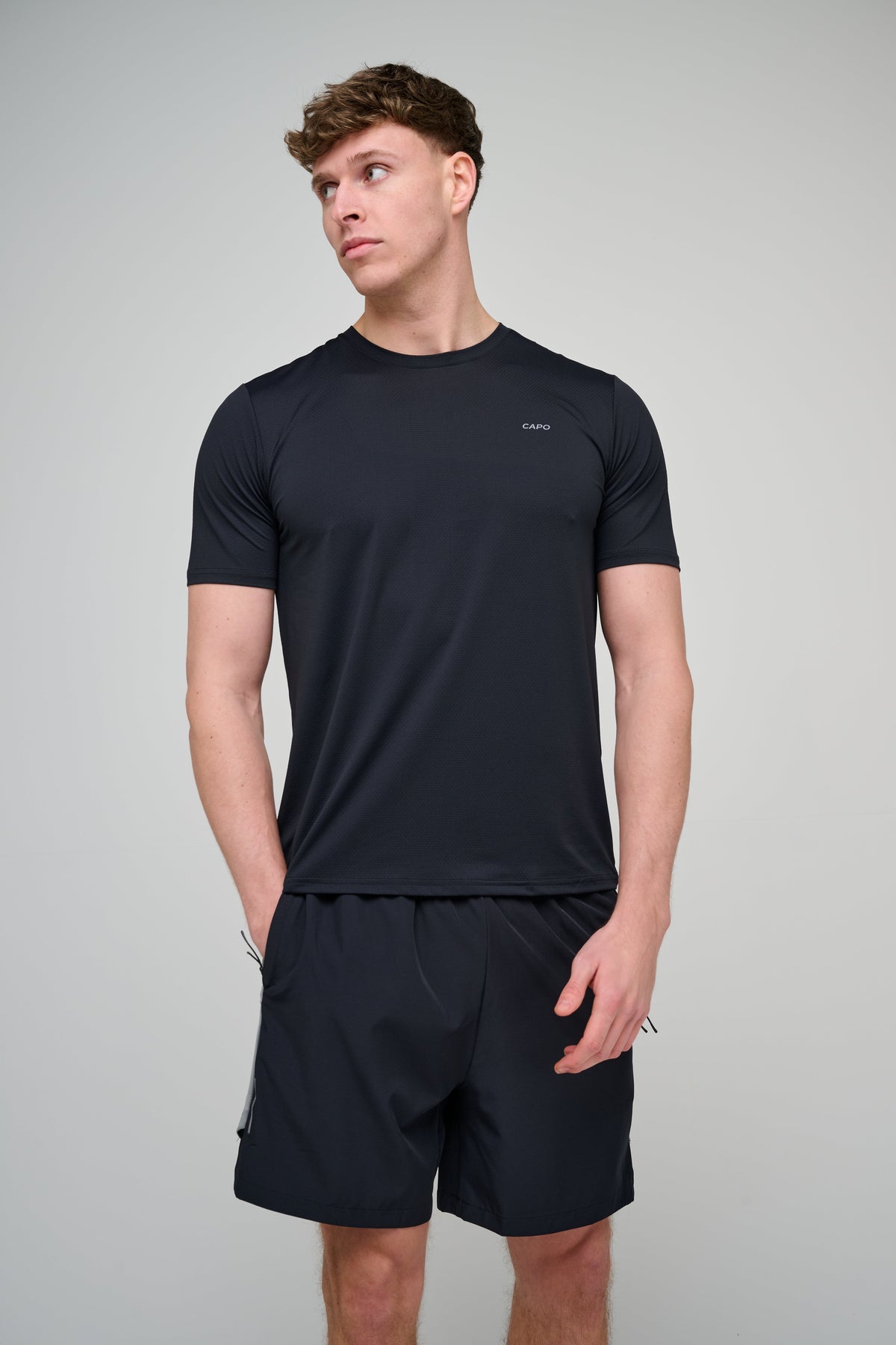 CAPO Active Performance Black Shorts