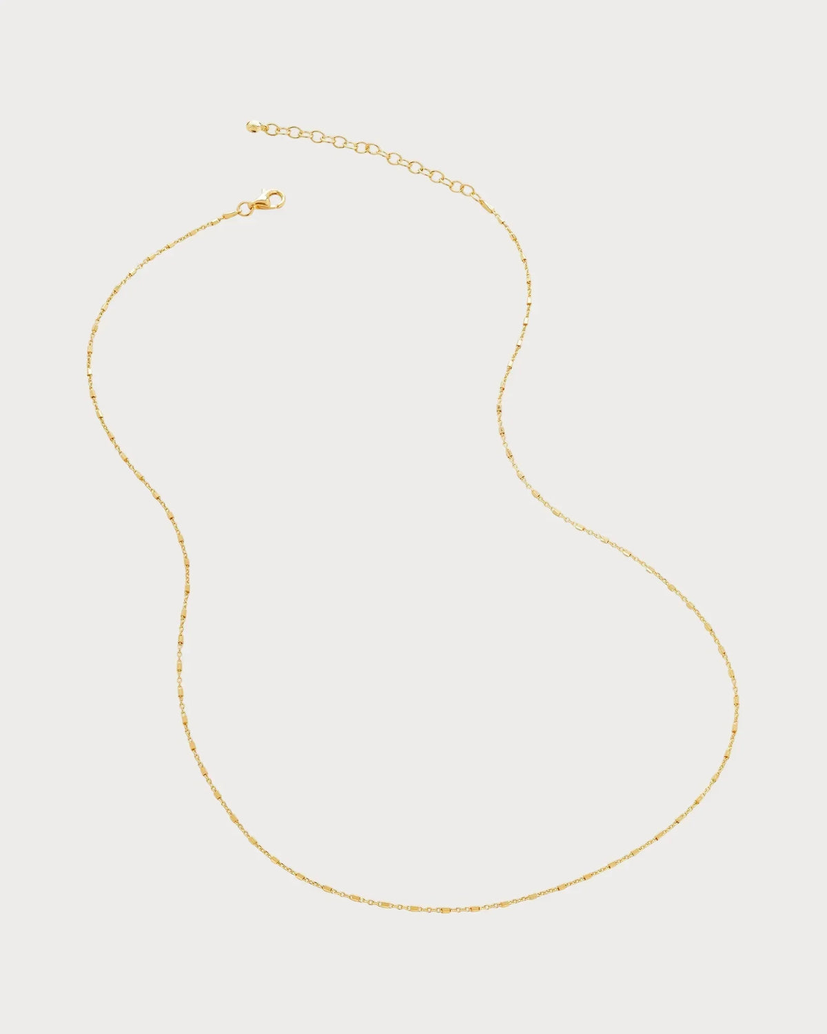 MONICA VINADER 18ct Yellow Gold-Plated Vermeil Sterling-Silver Station Chain Necklace(Gold)